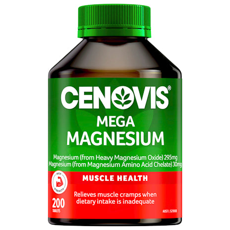 Cenovis Mega Magnesium 200 Tablets