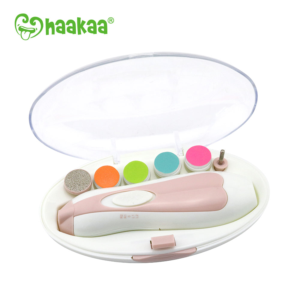 Haakaa Electric Baby Nail Care Set - healthSAVE Little Tree Pharmacy Earlwood