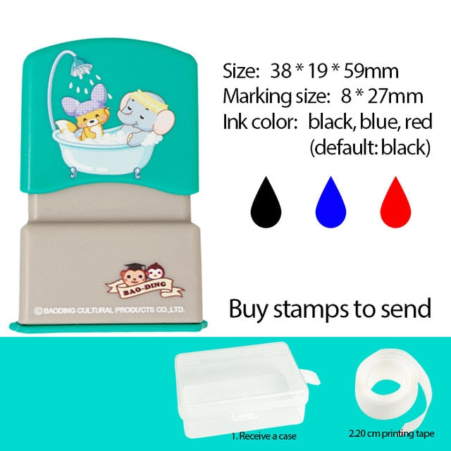 Children's and Student's Name Stamp Waterproof Will Not be Washed Off - healthSAVE Little Tree Pharmacy Earlwood