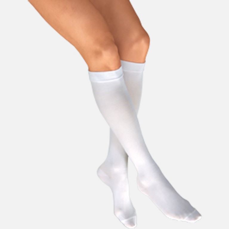 TED Regular Knee Medical Compression Stocking White Large - healthSAVE Little Tree Pharmacy Earlwood