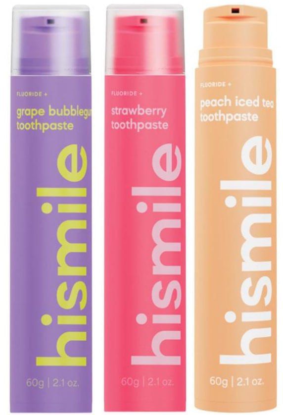 Hismile Toothpaste Grape Bubblegum 60g - healthSAVE Little Tree Pharmacy Earlwood