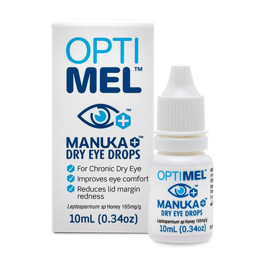 Optimel Manuka Honey Dry Eye Drops - 10ml - healthSAVE Little Tree Pharmacy Earlwood