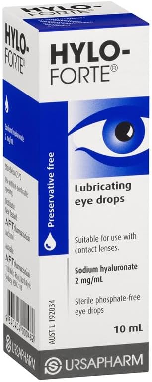 Hylo-Forte 2mg Preservative Free Lubricating Eye Drop - 10ml - healthSAVE Little Tree Pharmacy Earlwood