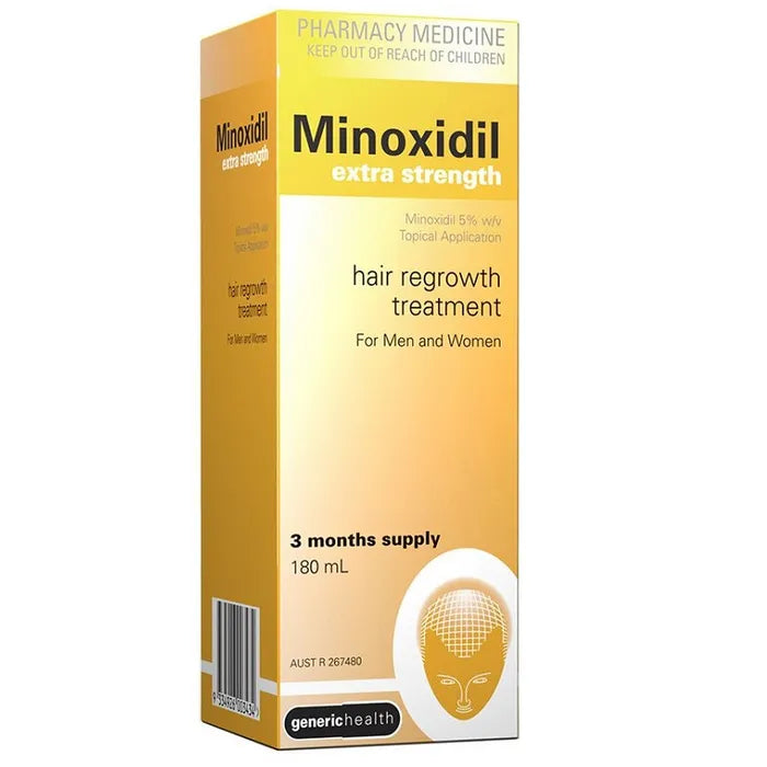 Pharmacy Action Minoxidil Extra Strength Hair Regrowth Treatment 180ml - healthSAVE Little Tree Pharmacy Earlwood