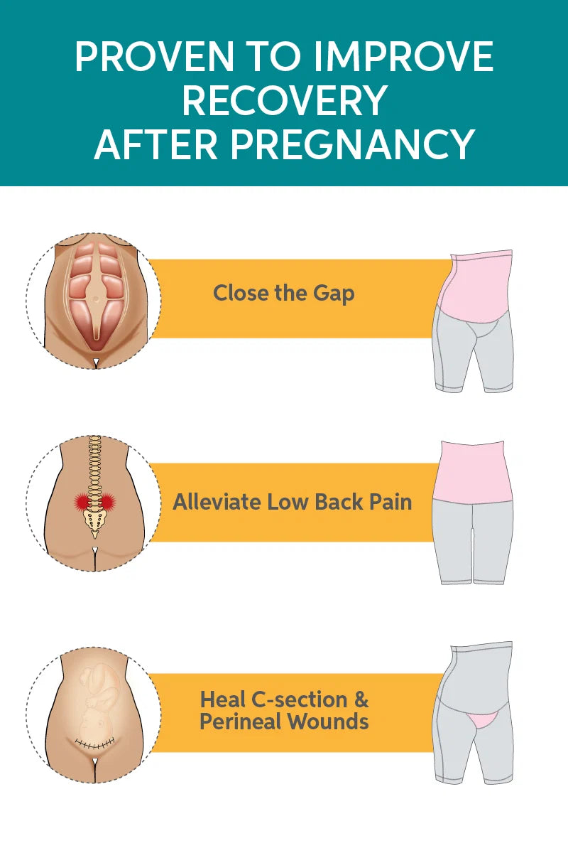 SRC Health Recovery C-SECTION Black Leggings - FREE SHIP