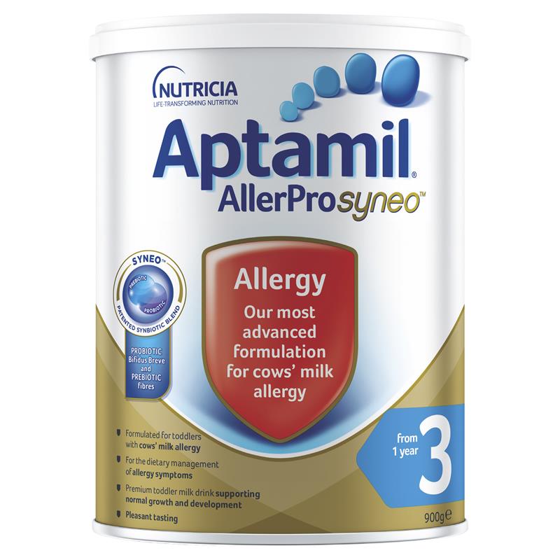 Aptamil Allerpro Syneo 3 900g (Limit 2 per order) - healthSAVE Little Tree Pharmacy Earlwood