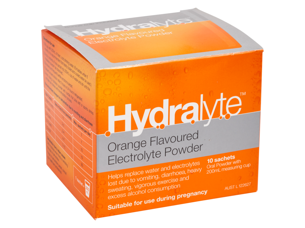 Hydralyte Orange 10 Sachets - healthSAVE Little Tree Pharmacy Earlwood