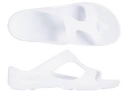 Aussie Soles Indy Arch Support Slides White - healthSAVE Little Tree Pharmacy Earlwood