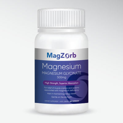 MagZorb Magnesium 500mg 100 Capsules - healthSAVE Little Tree Pharmacy Earlwood