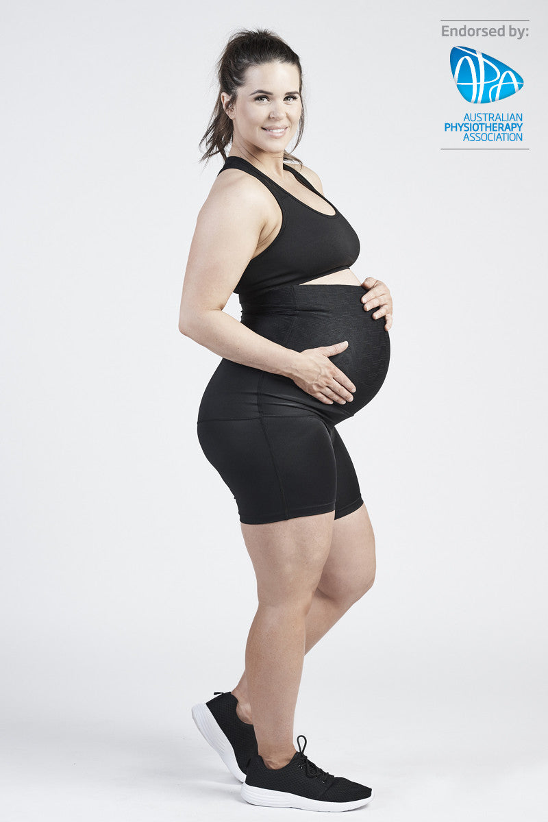 SRC Health Pregnancy Mini Shorts Over The Bump Black - healthSAVE Little Tree Pharmacy Earlwood